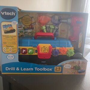 Drill & Learn Toolbox - Blue and Red